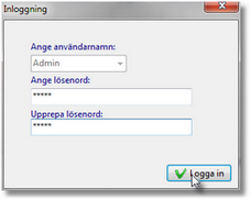 Inloggningsdialog 